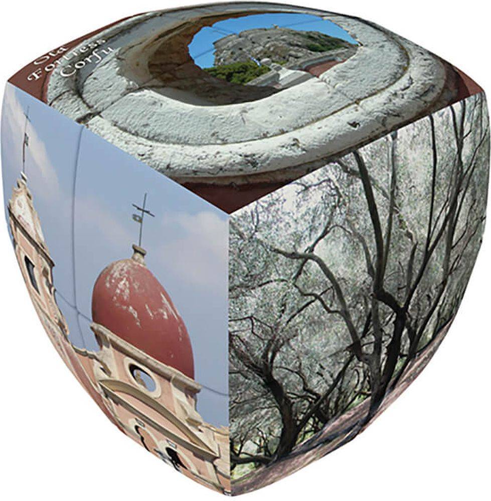 CORFU 1 V CUBE 2 PILLOW V-CUBE