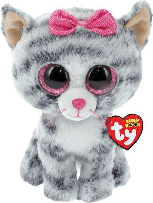 ΧΝΟΥΔΩΤΟ TY BEANIE BOOS RODNEY KIKI ΓΑΤΟΥΛΑ 23CM TY