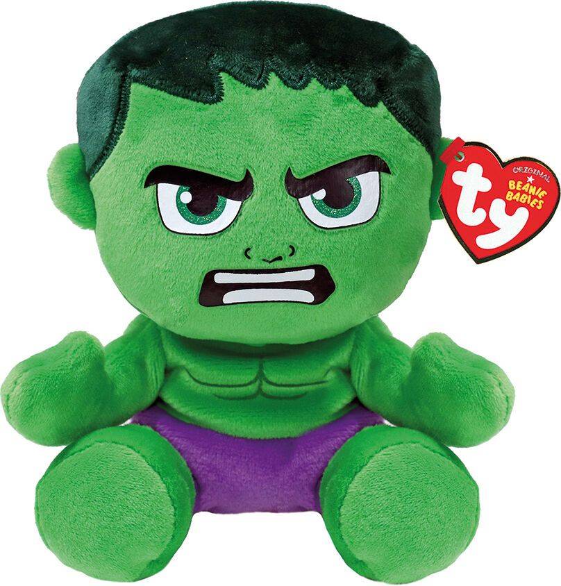 ΧΝΟΥΔΩΤΟ TY BEANIE BABIES HULK 15CM