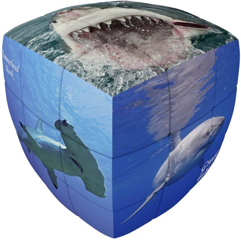 SHARKS V CUBE 3 PILLOW V-CUBE