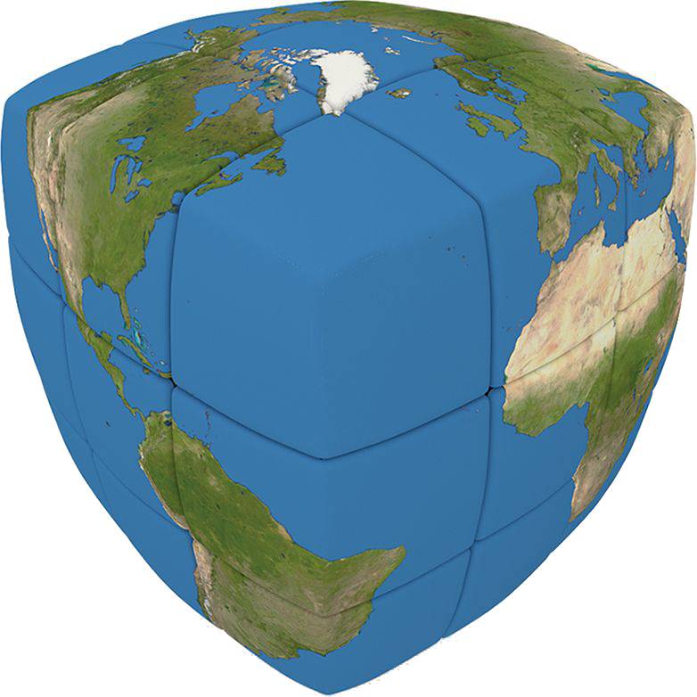 EARTH V CUBE 3 PILLOW V-CUBE