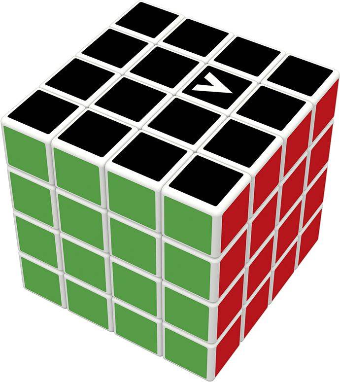 4 WHITE V CUBE