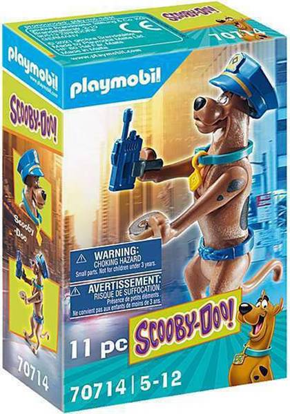 PLAYMOBIL 70714 ΣΥΛΛΕΚΤΙΚΗ ΦΙΓΟΥΡΑ SCOOBY "ΑΣΤΥΝΟΜΙΚΟΣ" PLAYMOBIL