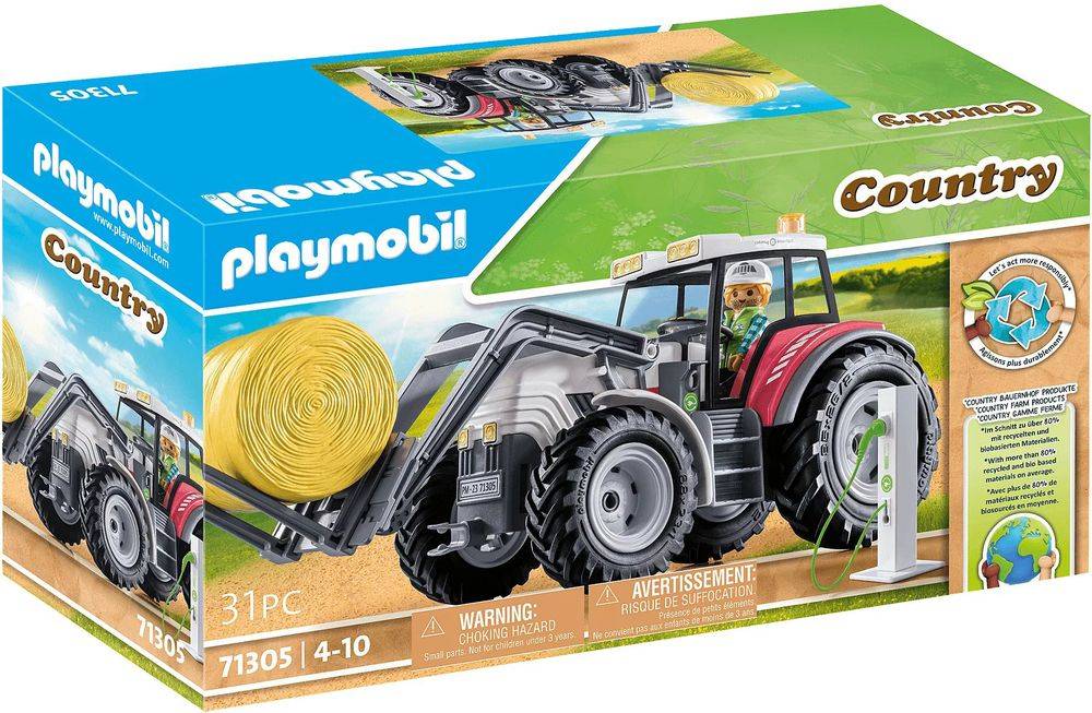 PLAYMOBIL 71305 ΗΛΕΚΤΡΙΚΟ ΤΡΑΚΤΕΡ PLAYMOBIL
