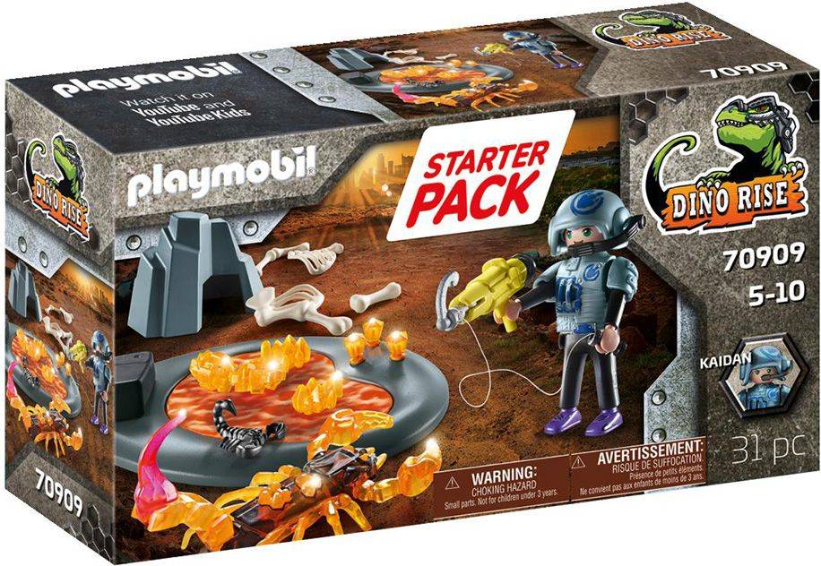 PLAYMOBIL 70909 STARTER PACK ΠΟΛΕΜΩΝΤΑΣ ΤΟΝ ΣΚΟΡΠΙΟ ΤΗΣ ΦΩΤΙΑΣ PLAYMOBIL