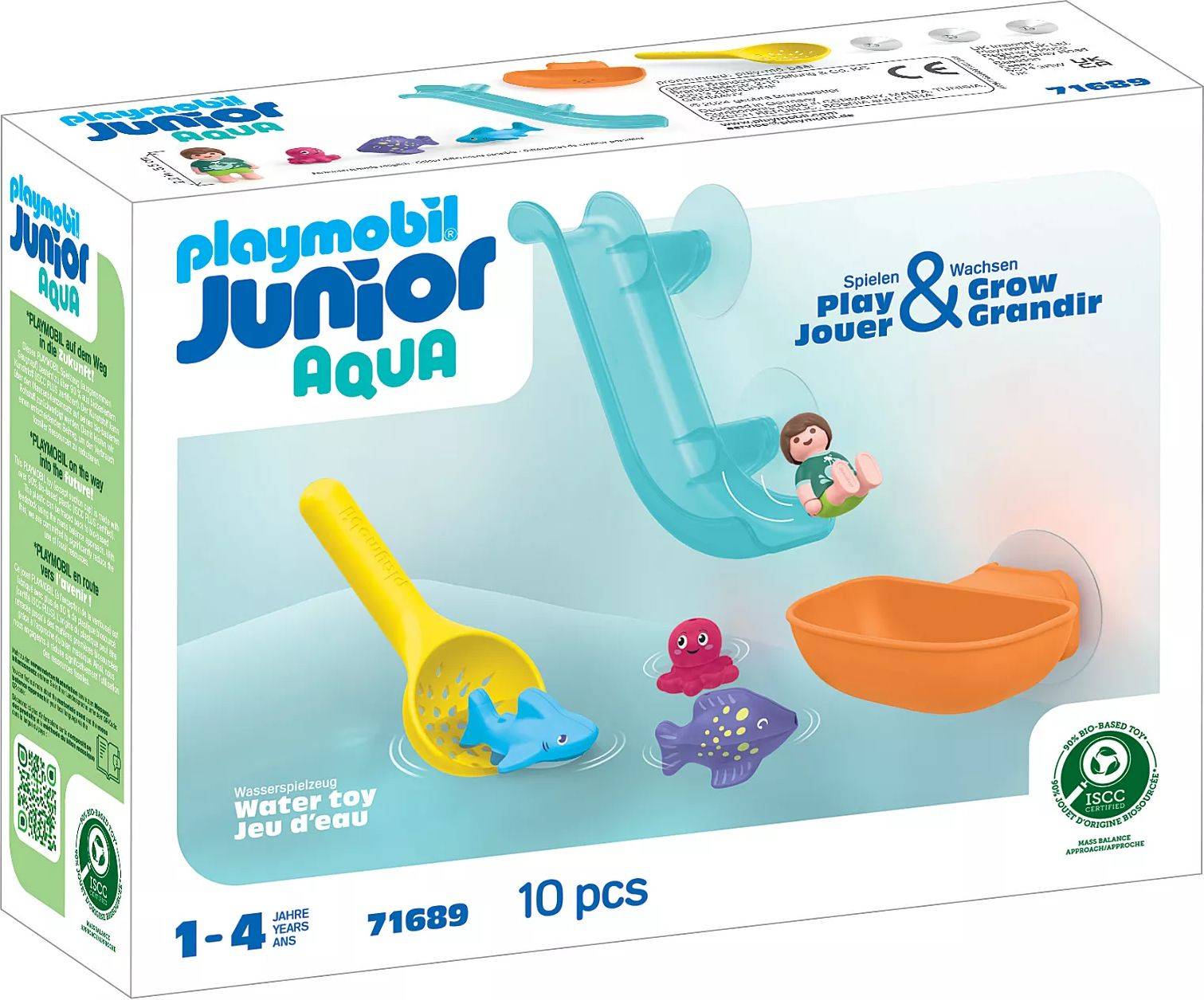 PLAYMOBIL 71689 JUNIOR: ΠΑΙΖΟΝΤΑΣ ΜΕ ΤΑ ΖΩΑΚΙΑ ΤΗΣ ΘΑΛΑΣΣΑΣ PLAYMOBIL