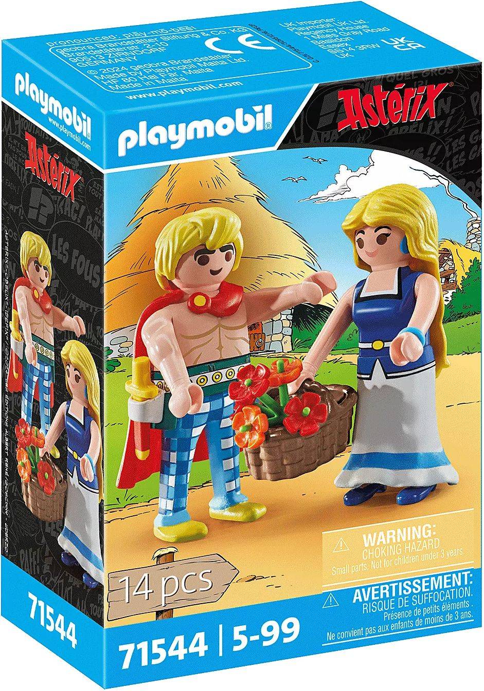 PLAYMOBIL 71544 ASTERIX: ΤΡΑΓΙΚΟΜΙΞ ΚΑΙ ΦΑΛΜΠΑΛΑ PLAYMOBIL
