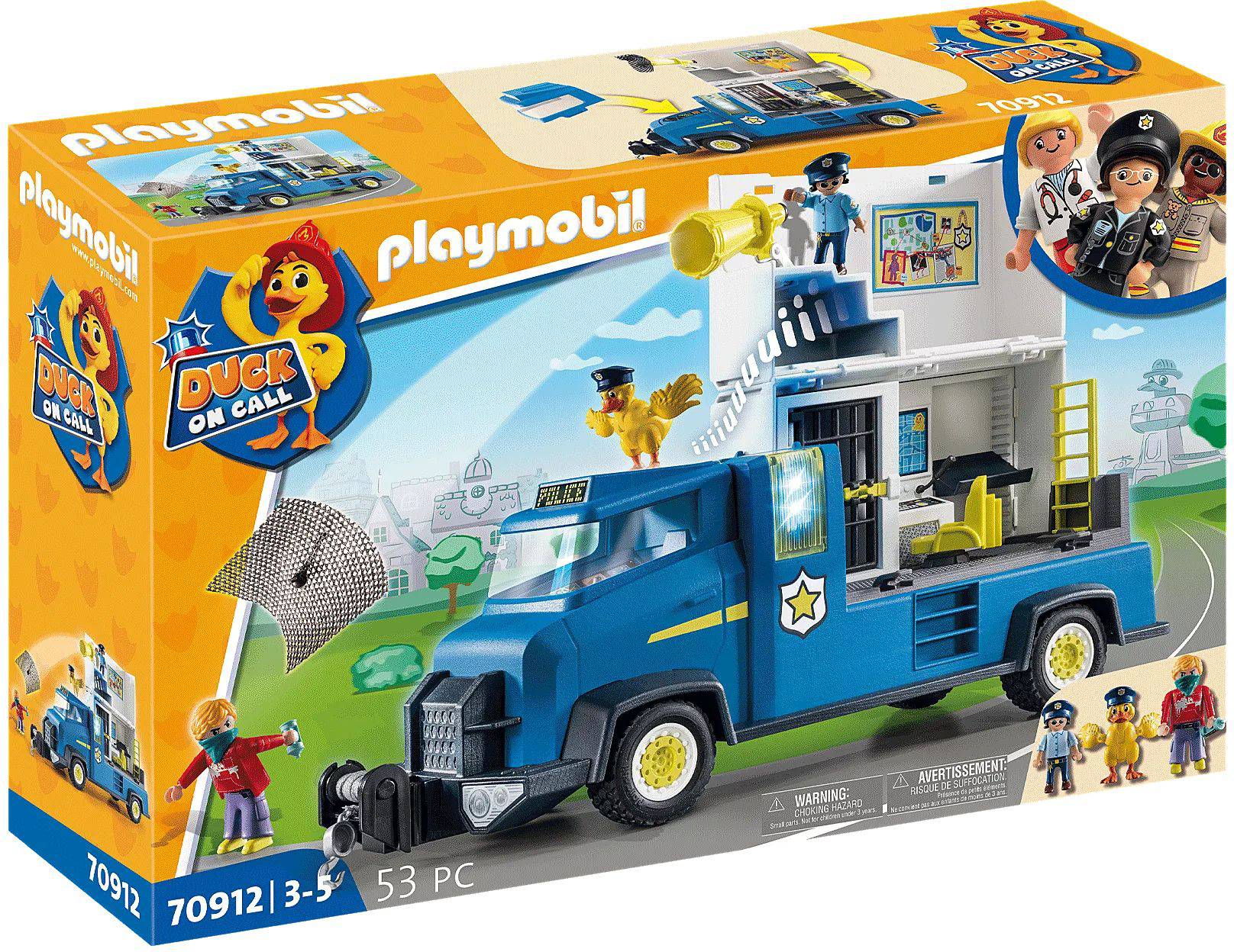 PLAYMOBIL 70912 D.O.C. - ΜΕΓΑΛΟ ΟΧΗΜΑ ΑΣΤΥΝΟΜΙΑΣ