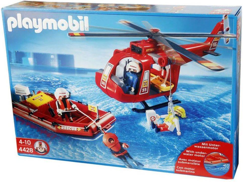 ΛΑΜΠΑΔΑ PLAYMOBIL 4428 AIR &amp; SEA RESCUE