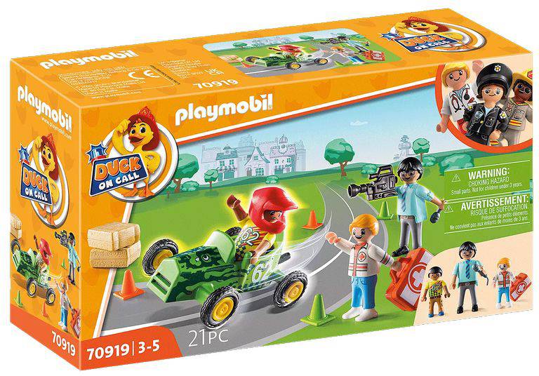 PLAYMOBIL 70919 D.O.C. - ΕΠΙΧΕΙΡΗΣΗ ΔΙΑΣΩΣΗΣ: ΔΙΑΣΩΣΗ ΣΤΑ GO-KART! PLAYMOBIL