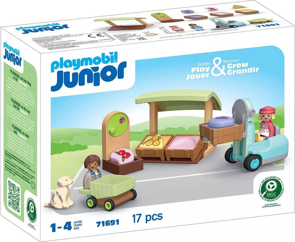 PLAYMOBIL 71691 JUNIOR ΠΑΓΚΟΣ ΒΙΟΛΟΓΙΚΩΝ ΠΡΟΙΟΝΤΩΝ ΚΑΙ ΚΛΑΡΚ