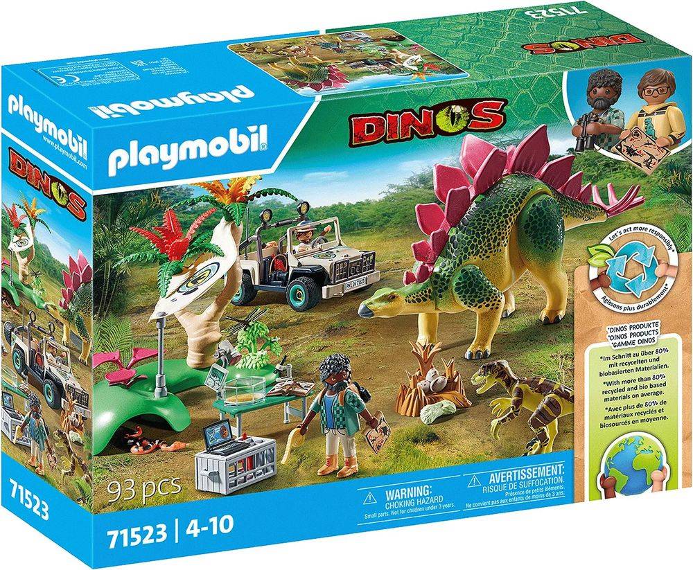 PLAYMOBIL 71523 ΕΡΕΥΝΗΤΙΚΟ ΚΕΝΤΡΟ ΜΕ ΔΕΙΝΟΣΑΥΡΟΥΣ PLAYMOBIL