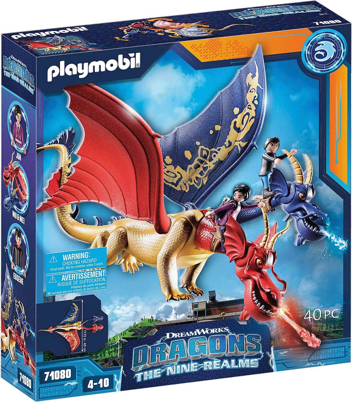 PLAYMOBIL 71080 ΟΙ WU - WEI ΜΕ ΤΗΝ JUN PLAYMOBIL