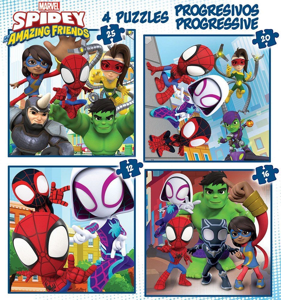 EDUCA ΠΑΖΛ EDUCA SPIDEY 12-16-20-25 TMX