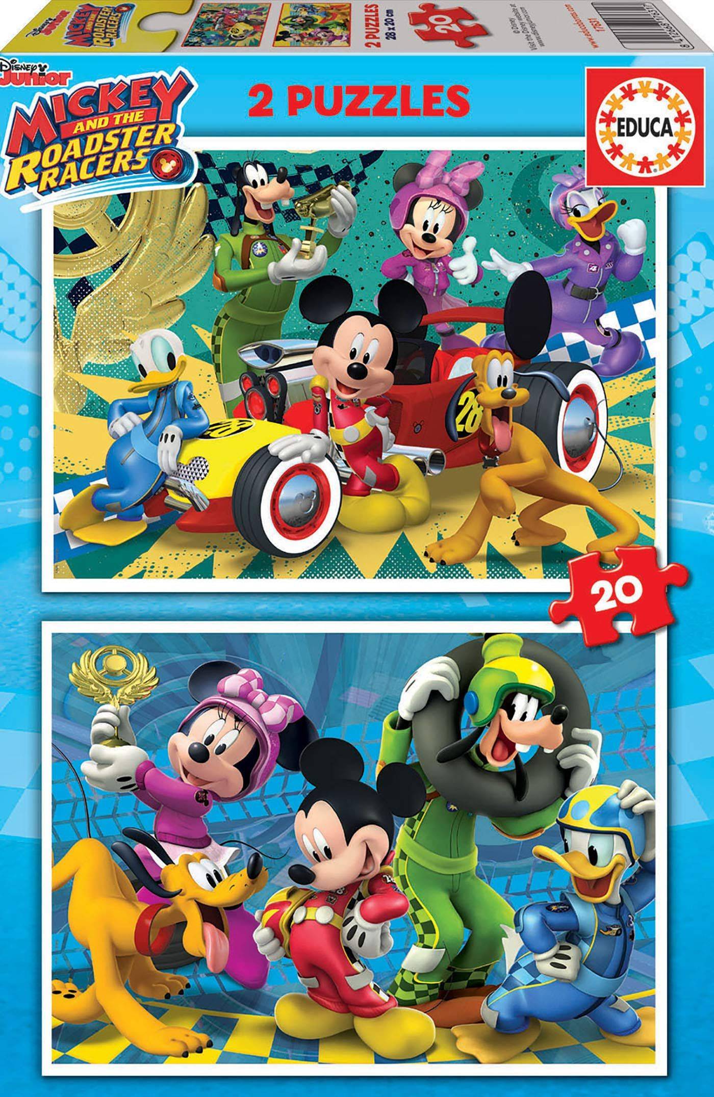 ΠΑΖΛ EDUCA MICKEY ROADSTER 2 X 20 TMX