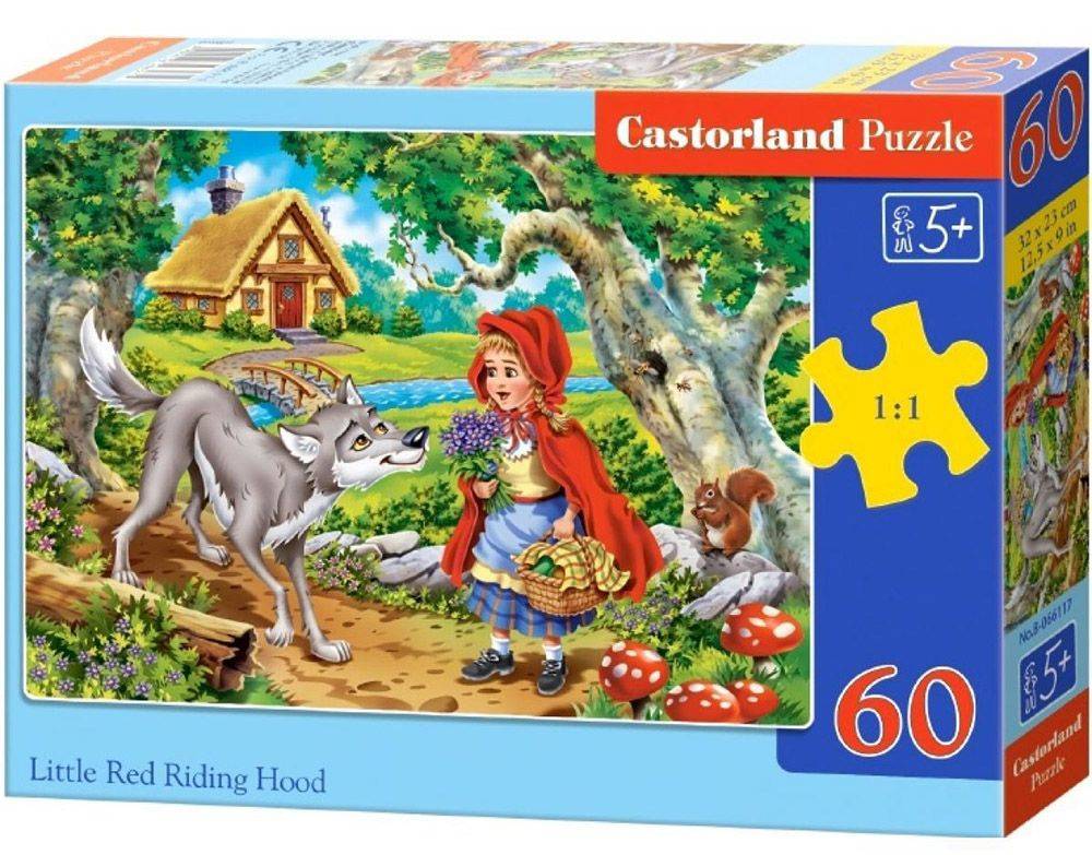 CASTORLAND ΠΑΖΛ CASTORLAND LITTLE RED RIDING HOOD 60TMX