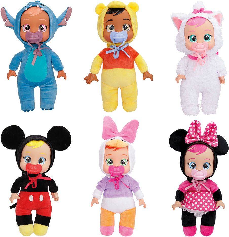 CRY BABIES ΚΛΑΨΟΥΛΙΝΙΑ TINY CUDDLES DISNEY - ΚΟΥΚΛΑ ΚΛΑΙΕΙ ΜΕ ΑΛΗΘΙΝΑ ΔΑΚΡΥΑ AS COMPANY
