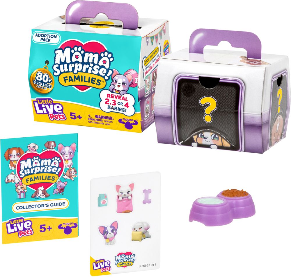 LITTLE LIVE PETS MAMA SURPRISE FAMILIES ΣΚΥΛΑΚΙΑ GIOCHI PREZIOSI