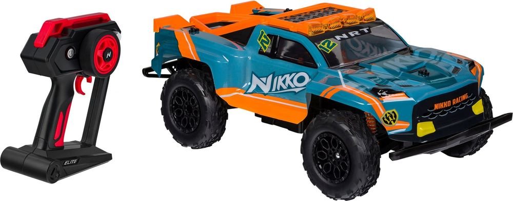 ΤΗΛΕΚΑΤΕΥΘΥΝΟΜΕΝΟ NIKKO ELITE TROPHY TRUCKS X2 BATTLESHIP GRAY 2.4GHZ 1:10 (10351) NIKKO