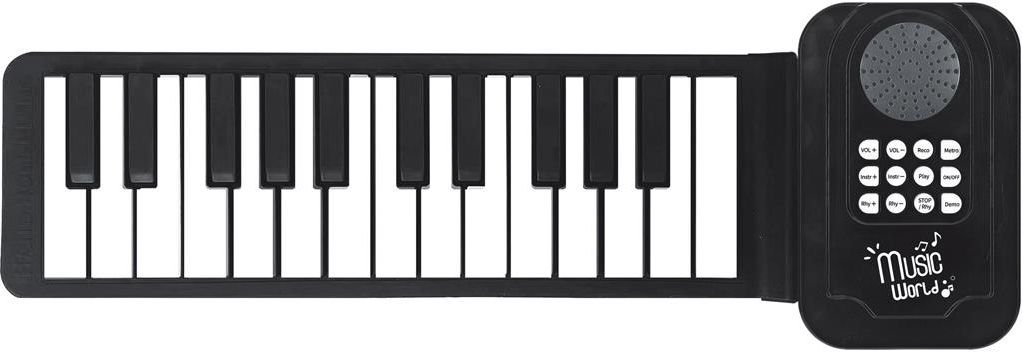 ΑΡΜΟΝΙΟ ΣΙΛΙΚΟΝΗΣ LUNA 25 ΚΛΕΙΔΙΩΝ ΜΕ USB ΑΣΠΡΟΜΑΥΡΟ LUNA