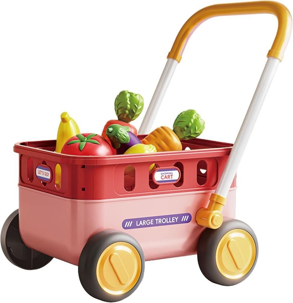 ΚΑΛΑΘΙ ΓΙΑ ΨΩΝΙΑ LUNA TOYS ΜΕ ΑΞΕΣΟΥΑΡ ΡΟΖ LUNA