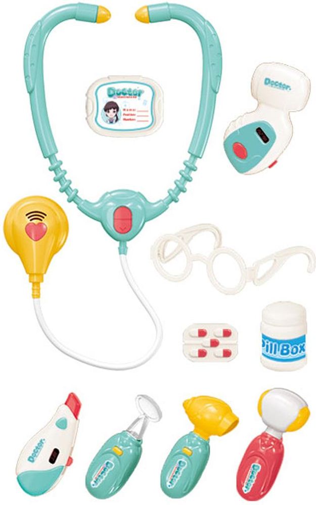 ΒΑΛΙΤΣΑΚΙ ΙΑΤΡΙΚΗΣ LUNA TOYS ΜΕ ΦΩΣ ΚΑΙ ΗΧΟ 10 ΤΜΧ LUNA