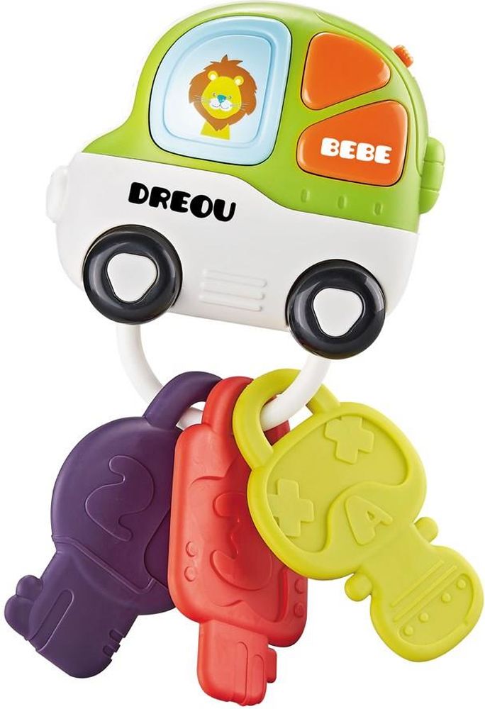 LUNA ΚΛΕΙΔΑΡΙΑ ΑΥΤΟΚΙΝΗΤΟΥ LUNA TOYS ΜΕ ΜΟΥΣΙΚΗ ΚΑΙ ΦΩΣ ΣΕ 2 ΣΧΕΔΙΑ