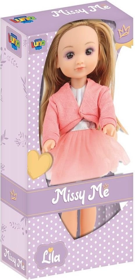 ΚΟΥΚΛΑ LILA 35 EK LUNA TOYS ΜΕ ΗΧΟ LUNA