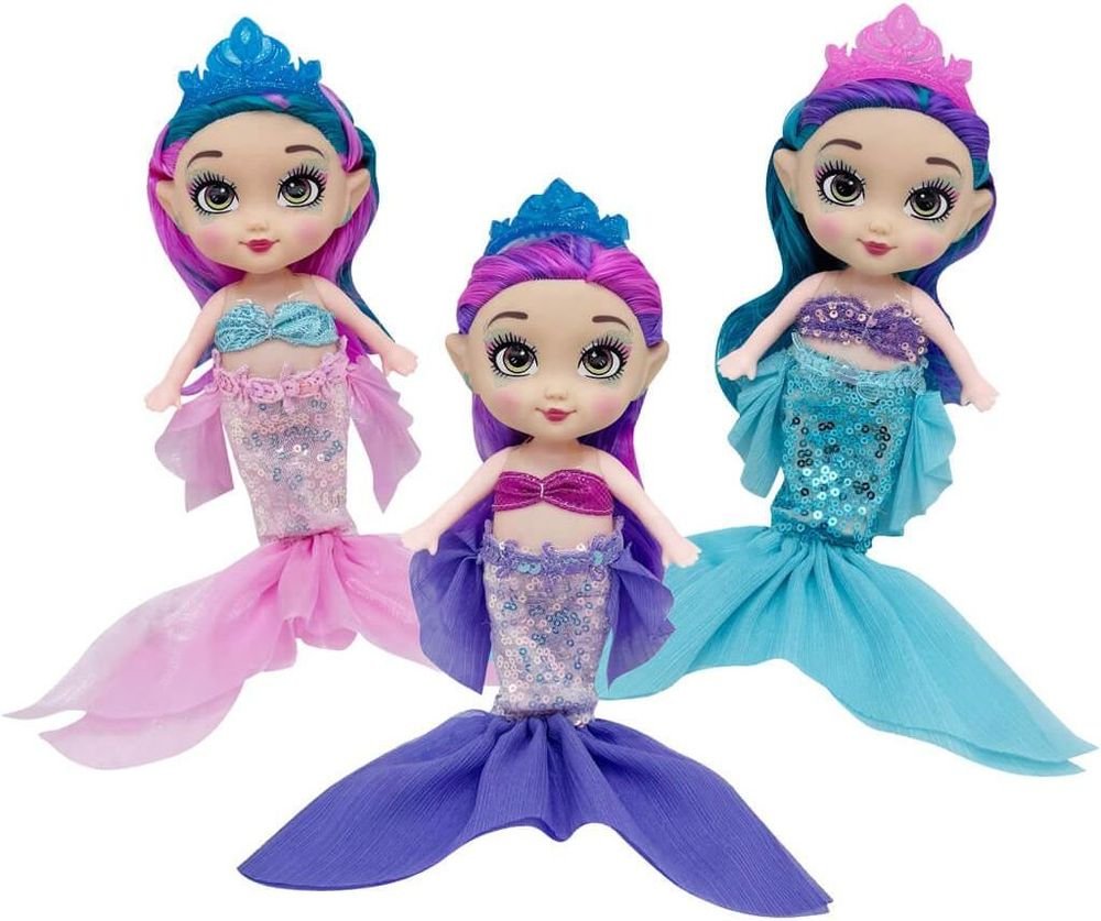 ΚΟΥΚΛΑ ΓΟΡΓΟΝΑ LUNA TOYS 20 CM ΣΕ 3 ΧΡΩΜΑΤΑ