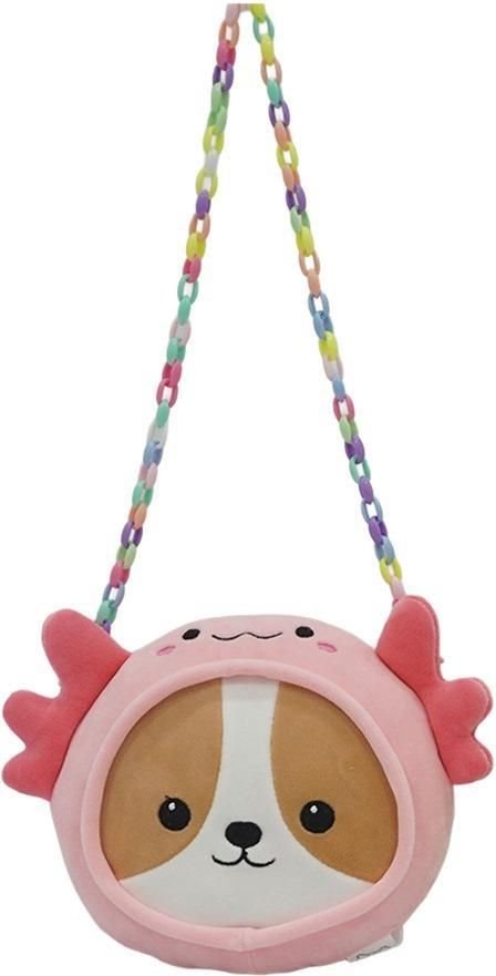 ΛΟΥΤΡΙΝΗ ΤΣΑΝΤΑ ΩΜΟΥ LUNA ΣΚΥΛΑΚΙ SQUISHCUTIES 20 CM