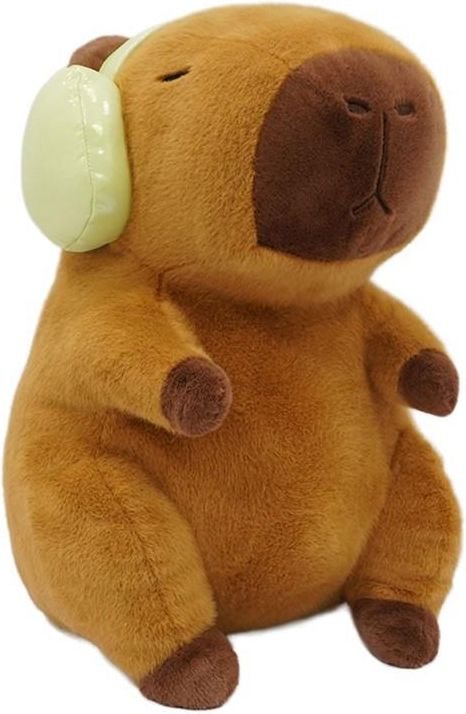 ΛΟΥΤΡΙΝΟ CAPYBARA 20 CM LUNA SQUISHCUTIES ΜΕ ΑΚΟΥΣΤΙΚΑ LUNA