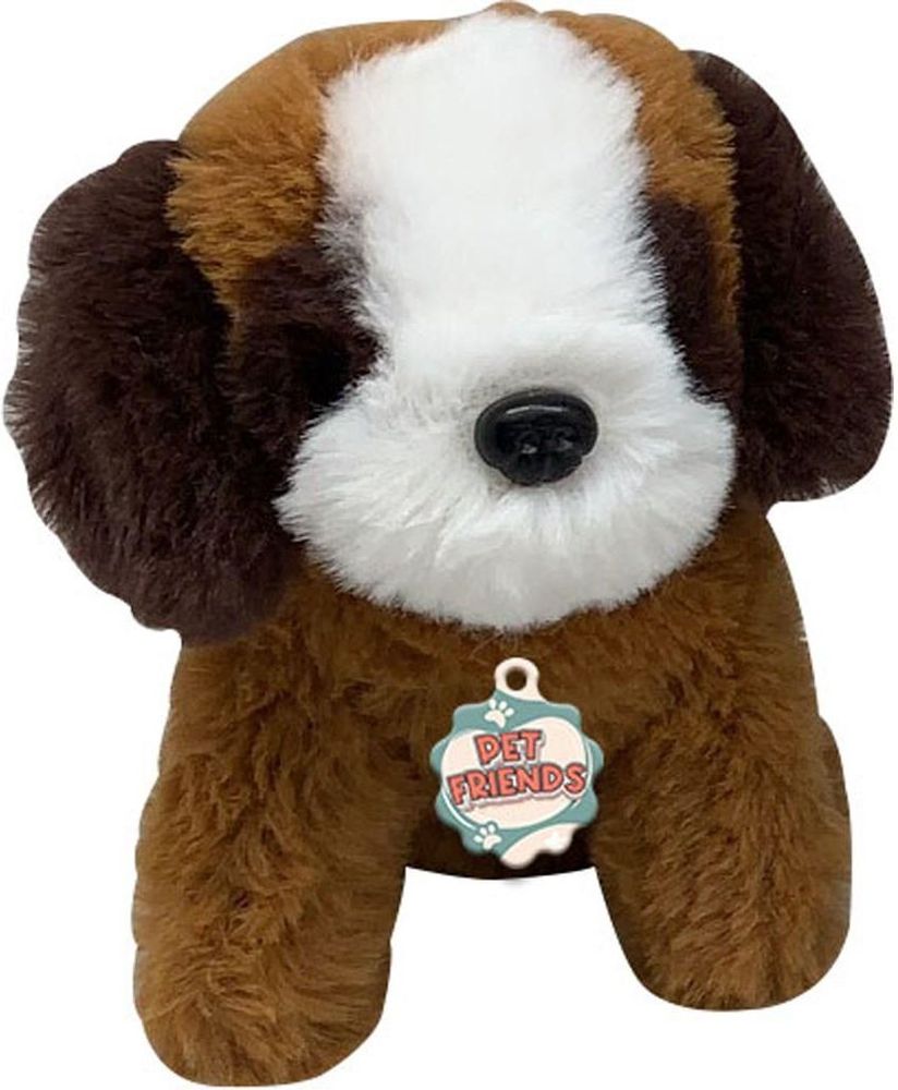 ΛΟΥΤΡΙΝΟΣ ΣΚΥΛΟΣ LUNA PET FRIENDS ΑΓΙΟΥ ΒΕΡΝΑΝΔΟΥ 12 CM