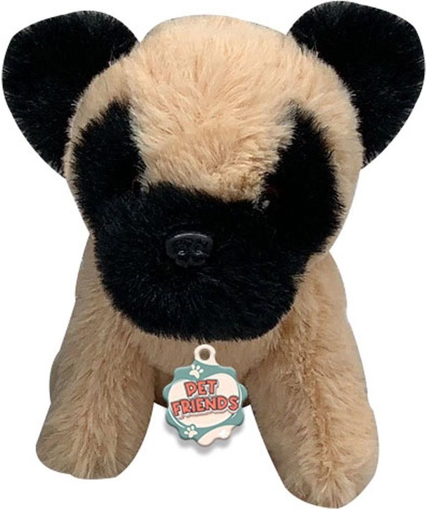 ΛΟΥΤΡΙΝΟΣ ΣΚΥΛΟΣ LUNA PET FRIENDS PUG 12 CM