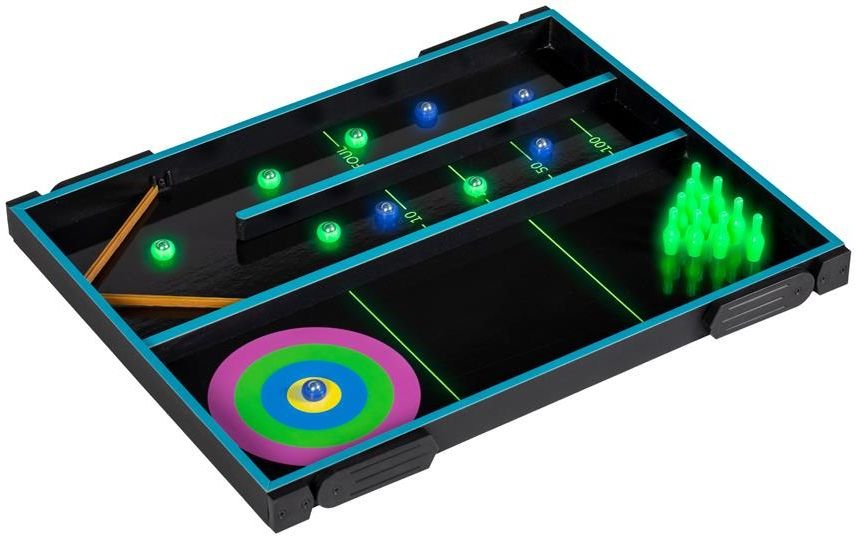 ΕΠΙΤΡΑΠΕΖΙΟ LUNA ΝΕΟΝ 4 ΣΕ 1 LUNA