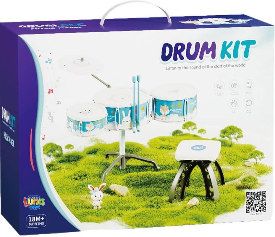 ΝΤΡΑΜΣ LUNA TOYS ΓΑΛΑΖΙΟ LUNA