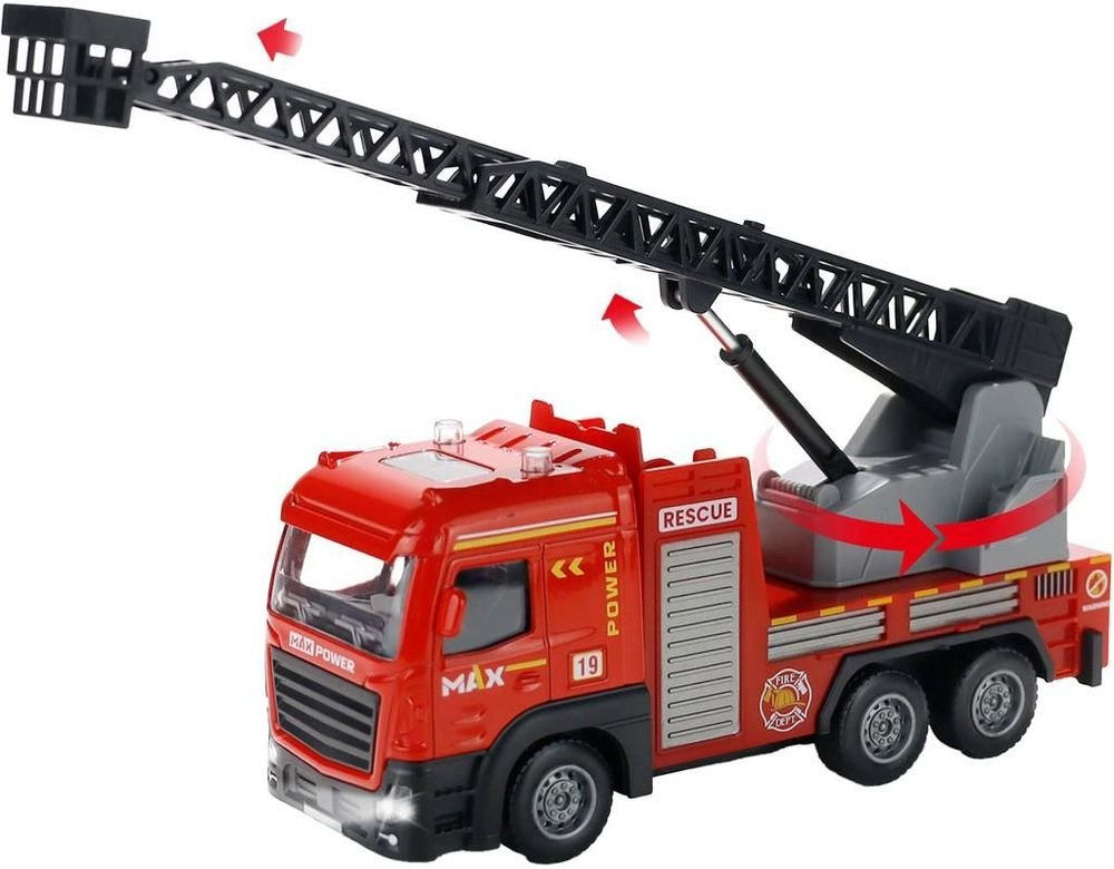 ΠΥΡΟΣΒΕΣΤΙΚΟ LUNA TOYS PULL BACK ΜΕ ΦΩΣ ΚΑΙ ΗΧΟ ΣΕ 3 ΣΧΕΔΙΑ