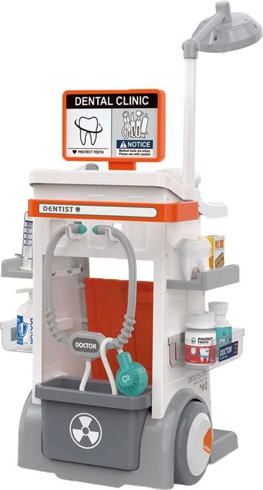 LUNA ΤΡΟΛΕΥ ΟΔΟΝΤΙΑΤΡΟΥ LUNA TOYS ΜΕ ΦΩΣ ΚΑΙ ΗΧΟ 26 ΤΜΧ