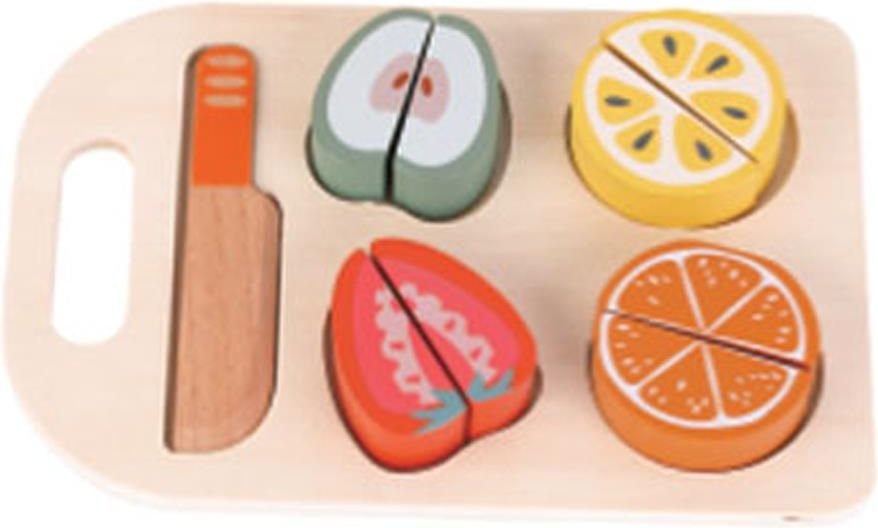 ΞΥΛΙΝΟ PUZZLE LUNA TOYS ΦΡΟΥΤΑ-ΛΑΧΑΝΙΚΑ ΠΟΥ ΚΟΒΟΝΤΑΙ 9 ΤΜΧ LUNA