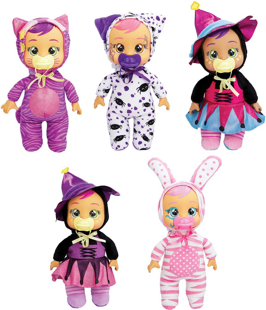 CRY BABIES TINY CUDDLES HALLOWEEN - ΚΟΥΚΛΑ ΚΛΑΙΕΙ ΜΕ ΑΛΗΘΙΝΑ ΔΑΚΡΥΑ 1ΤΜΧ AS COMPANY