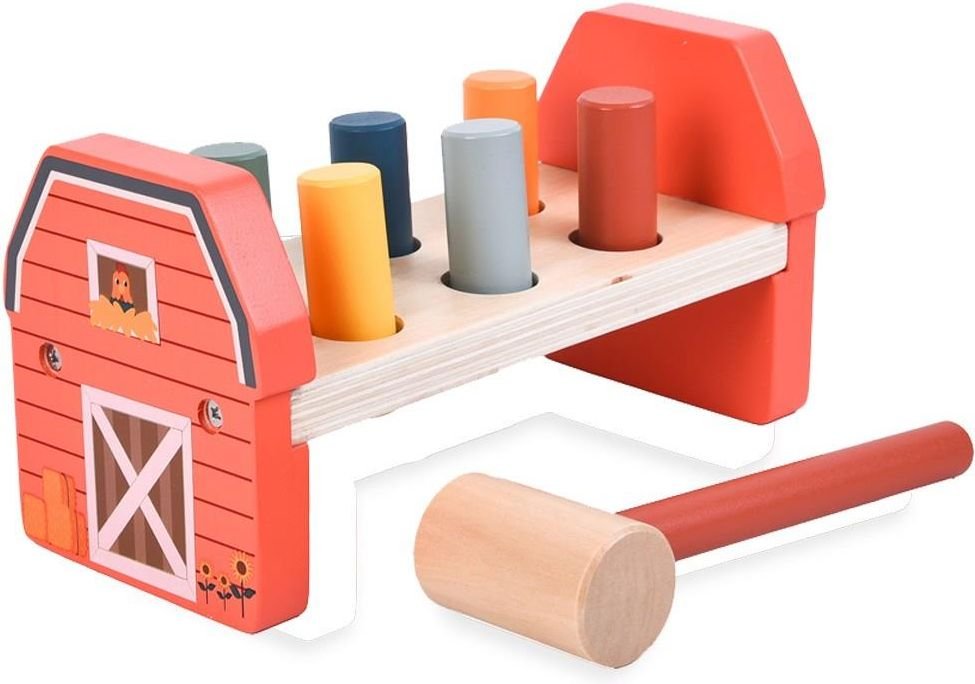 ΣΦΥΡΑΚΙ ΞΥΛΙΝΟ LUNA TOYS ΜΕ ΣΧΗΜΑΤΑ LUNA