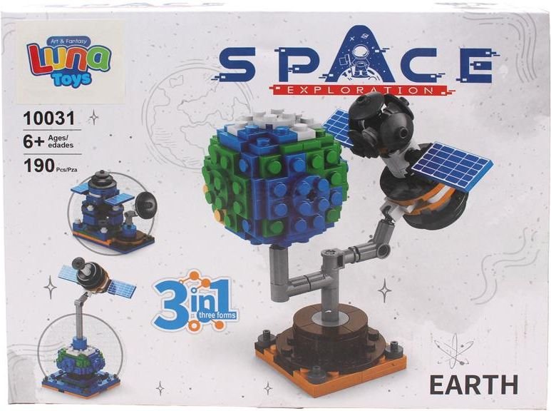 ΤΟΥΒΛΑΚΙΑ LUNA TRANSFORM SPACE EXPLORATION EARTH 3 IN 1 LUNA