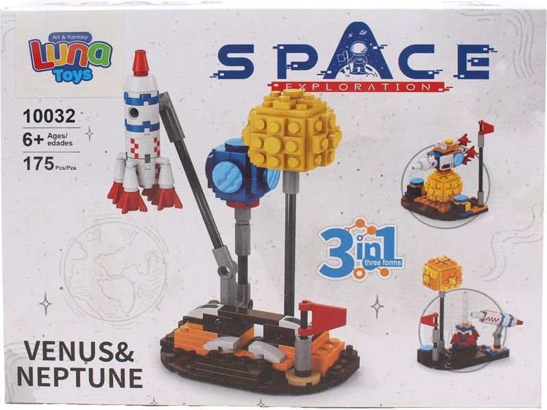 ΤΟΥΒΛΑΚΙΑ LUNA TRANSFORM SPACE EXPLORATION VENUS - NEPTUNE 3 IN 1