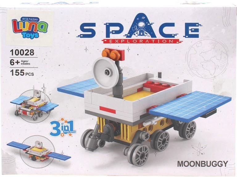 ΤΟΥΒΛΑΚΙΑ LUNA TRANSFORM SPACE EXPLORATION MOONBUGGY 3 IN 1 LUNA
