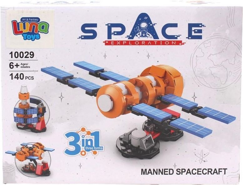 ΤΟΥΒΛΑΚΙΑ LUNA TRANSFORM SPACE EXPLORATION MANNED SPACECRAFT 3 IN 1 LUNA