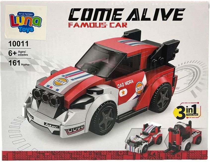 ΤΟΥΒΛΑΚΙΑ LUNA TRANSFORM ΟΧΗΜΑΤΑ 3 IN 1 LUNA
