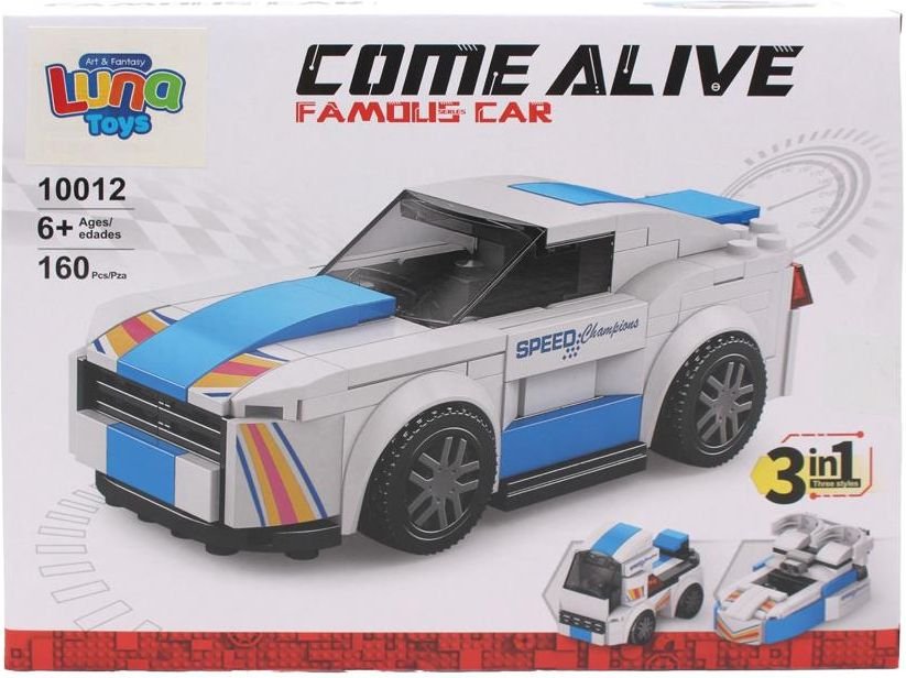 ΤΟΥΒΛΑΚΙΑ LUNA TRANSFORM ΟΧΗΜΑΤΑ 3 IN 1