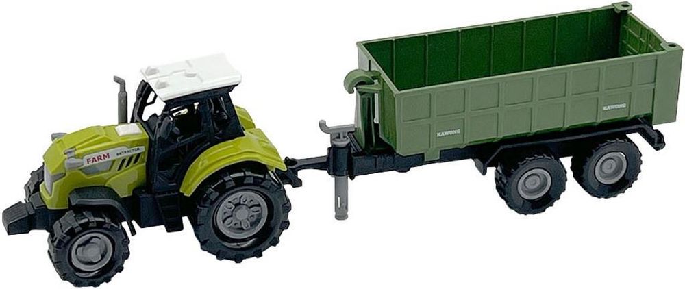 ΤΡΑΚΤΕΡ ΜΕ ΚΑΡΟΤΣΑ LUNA 1:48 ΜΕ ΗΧΟ ΚΑΙ ΦΩΣ LUNA