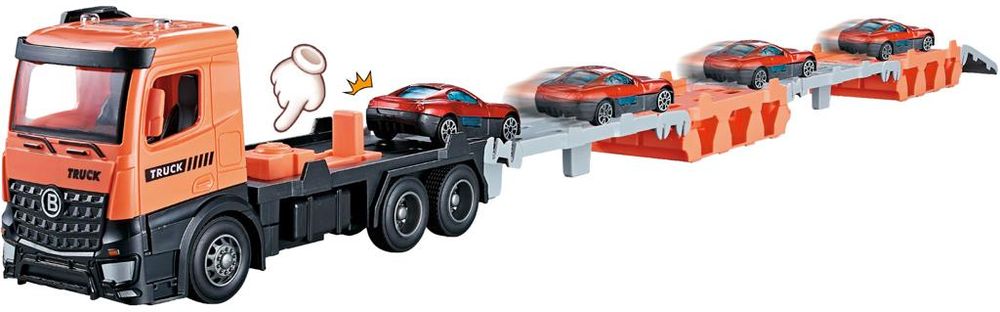 ΦΟΡΤΗΓΟ ΜΕΤΑΦΟΡΑΣ LUNA ΜΕ 1 ΑΥΤΟΚΙΝΗΤΟ ΜΕΤΑΛΛΙΚΟ ΣΕ 6 ΧΡΩΜΑΤΑ LUNA