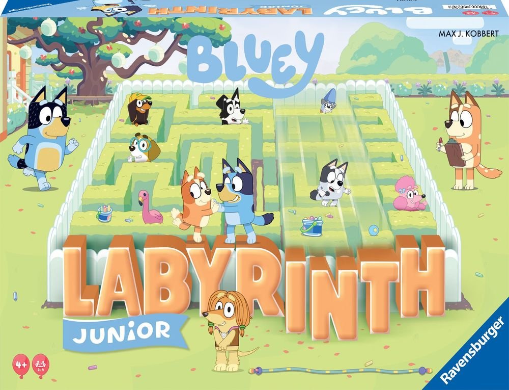 ΕΠΙΤΡΑΠΕΖΙΟ RAVENSBURGER ΛΑΒΥΡΙΝΘΟΣ JUNIOR BLUEY