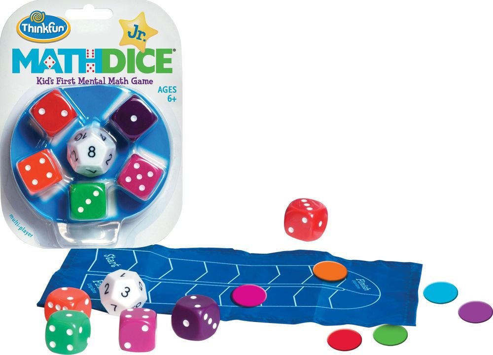 ΠΑΙΧΝΙΔΙ ΛΟΓΙΚΗΣ THINKFUN MATH DICE JUNIOR THINKFUN